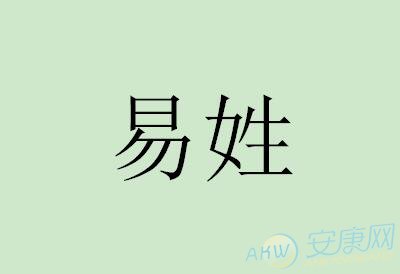 易姓取名字大全