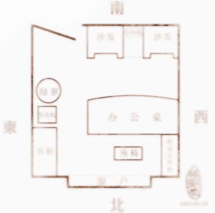 图解办公室风水
