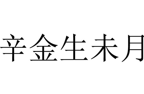 辛金生未月是什么意思