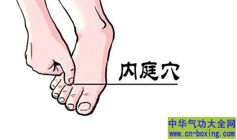 内庭穴