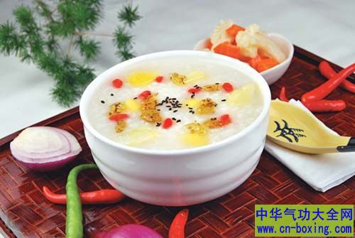桂花栗子粥