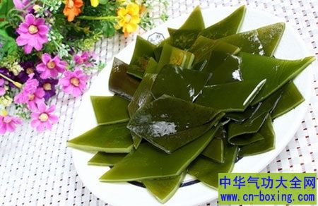 女人吃海带减肥还能延缓衰老