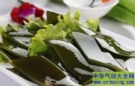 女人吃海带减肥还能延缓衰老