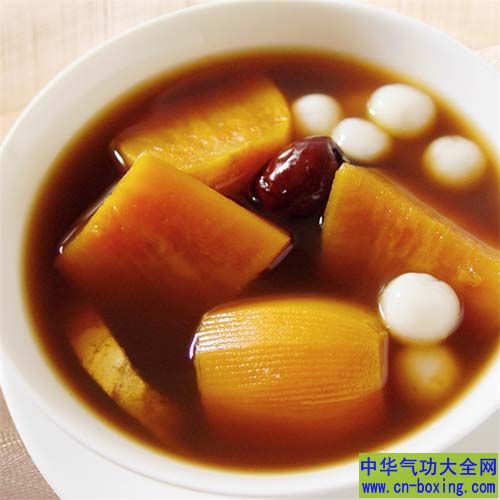 黑糖姜汁地瓜汤