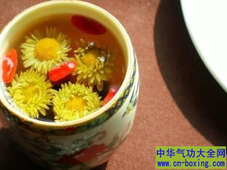 枸杞菊花茶