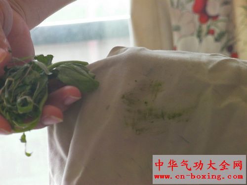 盐可除青草渍 清洗衣服污渍有妙招