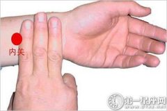 人体十大养生穴位之内关穴