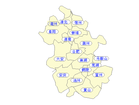 安徽省交通地图