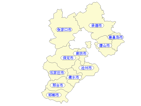 河北省交通地图