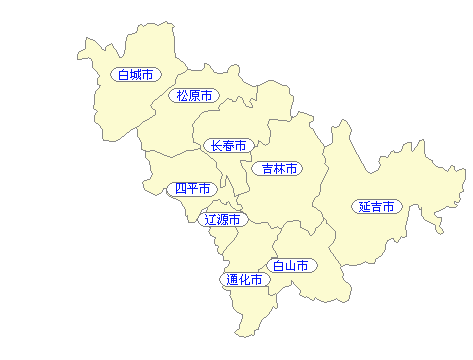 吉林省交通地图
