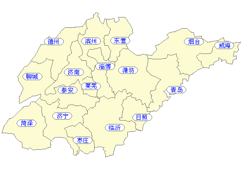 山东省交通地图