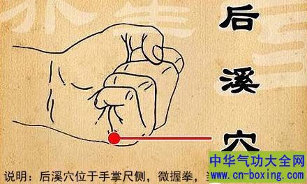 后溪穴